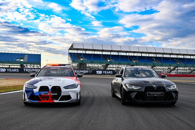 The new MotoGP safety car shows off all the M3 Touring M