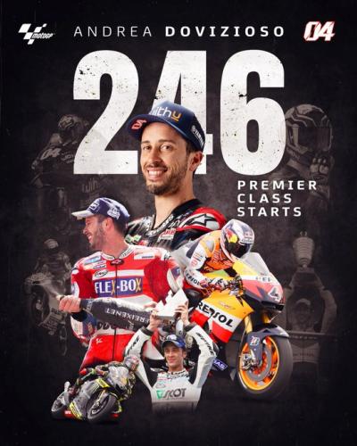 He may be retiring soon, but that hasn't stopped @andreadovizioso