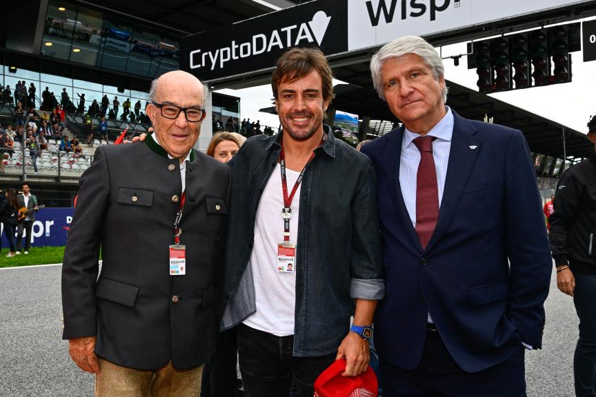 Fernando Alonso, Gran Premio motociclistico d'Austria CryptoDATA 