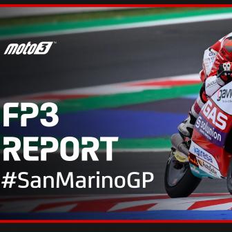 Guevara davanti a Foggia al termine della FP3