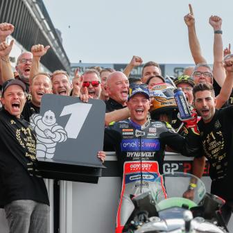 Aegerter, la Coppa del Mondo MotoE™ 2022 è sua