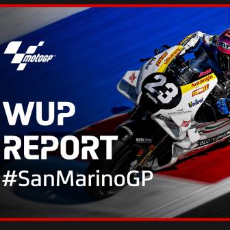 Bastianini detta il passo nel Warm Up