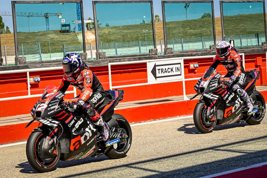 Maverick Viñales, Aleix Espargaro, Aprilia Racing, Misano MotoGP™ Official Test  