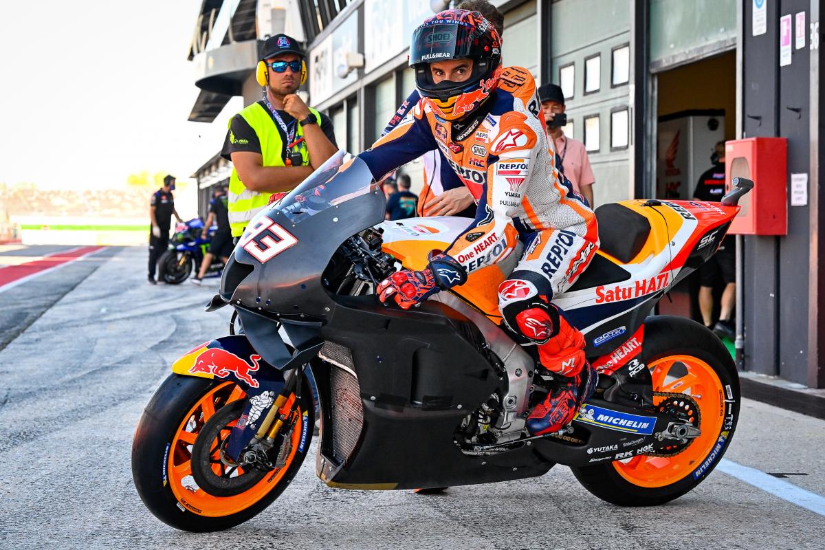 MisanoTest Marquez kehrt auf MotoGP™Bike zurück MotoGP™