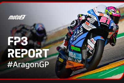 Lopez back on top in FP3 at Aragon