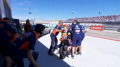 Two Moto3™ mechanics get 2-race ban for misconduct during Q2