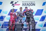 Enea Bastianini, Francesco Bagnaia,  Aleix Espargaro, Gran Premio Animoca Brands de Aragón 