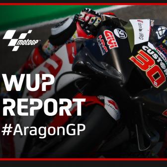 Nakagami fa suo il Warm Up di Aragon