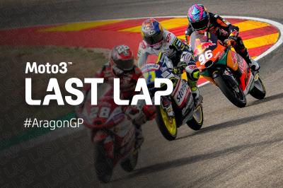 GRATIS: il sensazionale giro finale della Moto3™ ad Aragon