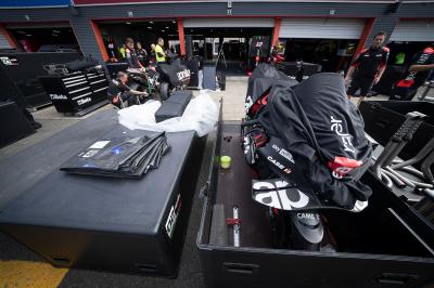 SAFE & SOUND: All freighted material has arrived in Motegi