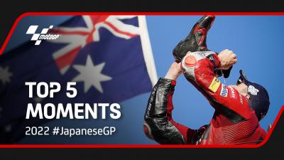 Japon : Le Top 5 des moments marquants en MotoGP™