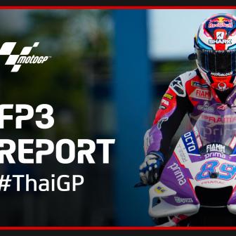 'The Martinator' bounces back from a crash to top FP3