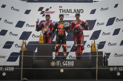 “I had flashbacks to Indonesia!” - MotoGP™ podium reaction