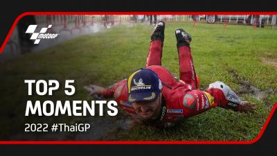 Top 5 MotoGP™ Moments | 2022 #ThaiGP