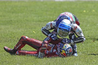 REAKTION: Miller mit Schmerzen, A. Marquez tut Crash leid