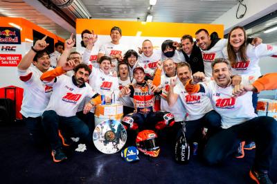 P2 and 100 podiums in @MotoGP !! 