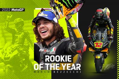 Marco Bezzecchi officiellement Rookie de l'année 2022