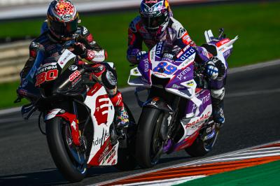 Sanctions dished out to multiple riders at the Valencia GP