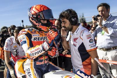 "All or nothing... and it was nothing" - M. Marquez on DNF