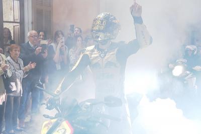 A hero's welcome: Mallorca celebrates Augusto Fernandez