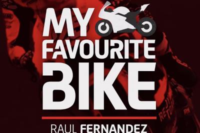Picking his favourite bike was a no-brainer for @raulfernandez_25