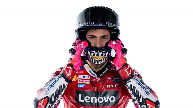 Felpa con cappuccio Ducati Lenovo 2023 Team Enea Bastianini 23