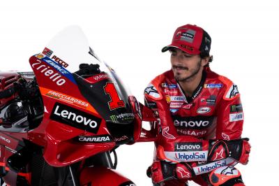 Ducati begin their 2023 season as Bagnaia opts for number 1 | MotoGP™