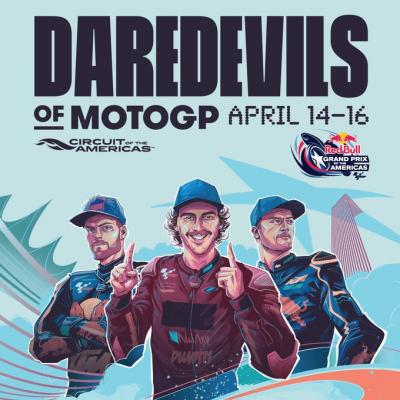 Only the most daring will win. The Daredevils of MotoGP