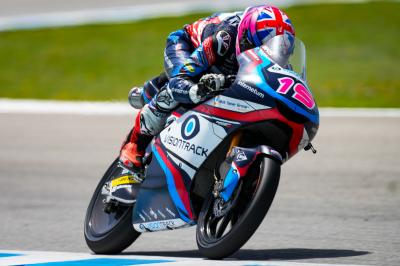 Moto3™ Jerez private tests ends with Ogden fastest 