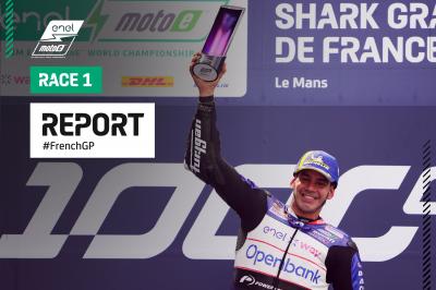 MotoE™ : Torres l'emporte à l'expérience au Mans