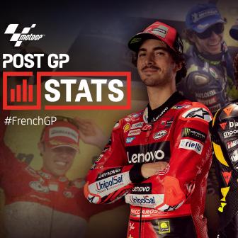 postgp stats fr 2023 0 crop square 62760453 0ba6 4f5b be55 ¡Viva Italia! Bezzecchi y Bagnaia repiten el éxito italiano de 2006