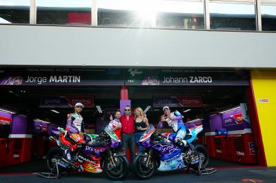 À quoi ressemblent les nouvelles livrées du team Pramac ?