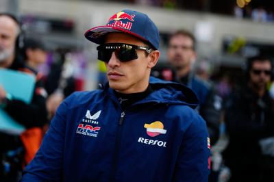 Can M. Marquez fight for a podium from the front row?