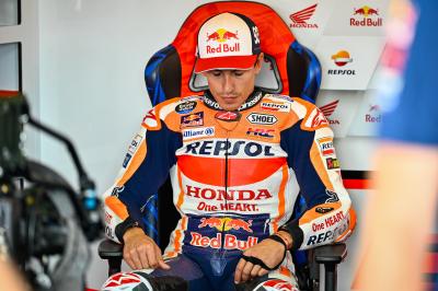 "Physically limited" Marc Marquez discusses Friday woes